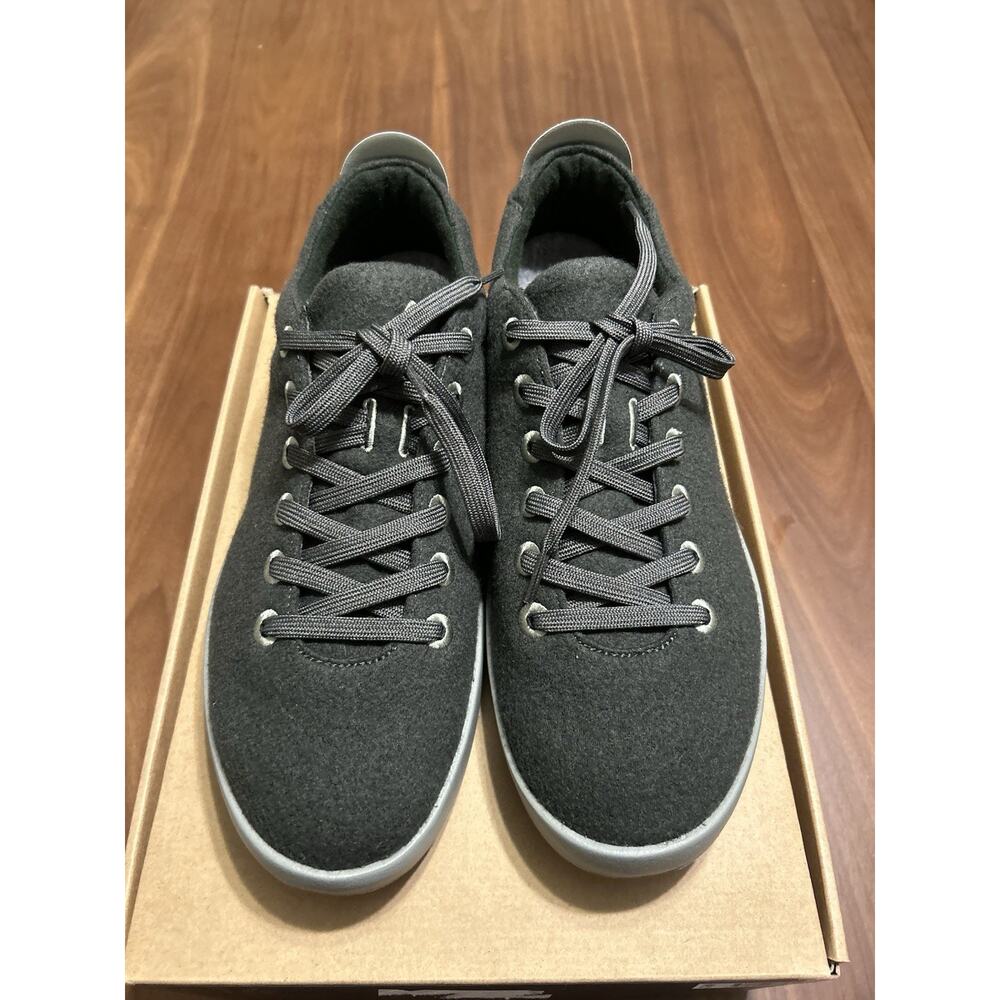 NEW ALLBIRDS WOOL PIPER DARK JUNGLE HAZY PINE SHOES LACE UP SNEAKER MENS SIZE 14 - Picture 2 of 8